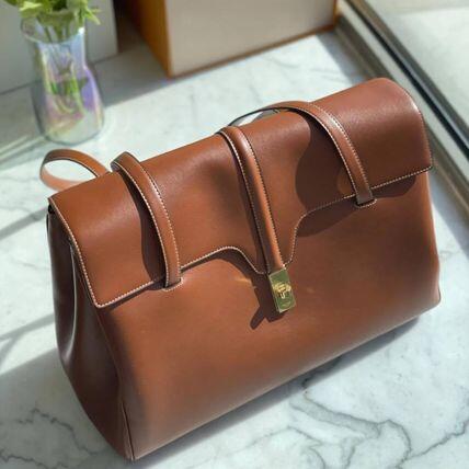 関税込み◆大容量◆Medium Soft 16 Bag in Smooth Calfskin
